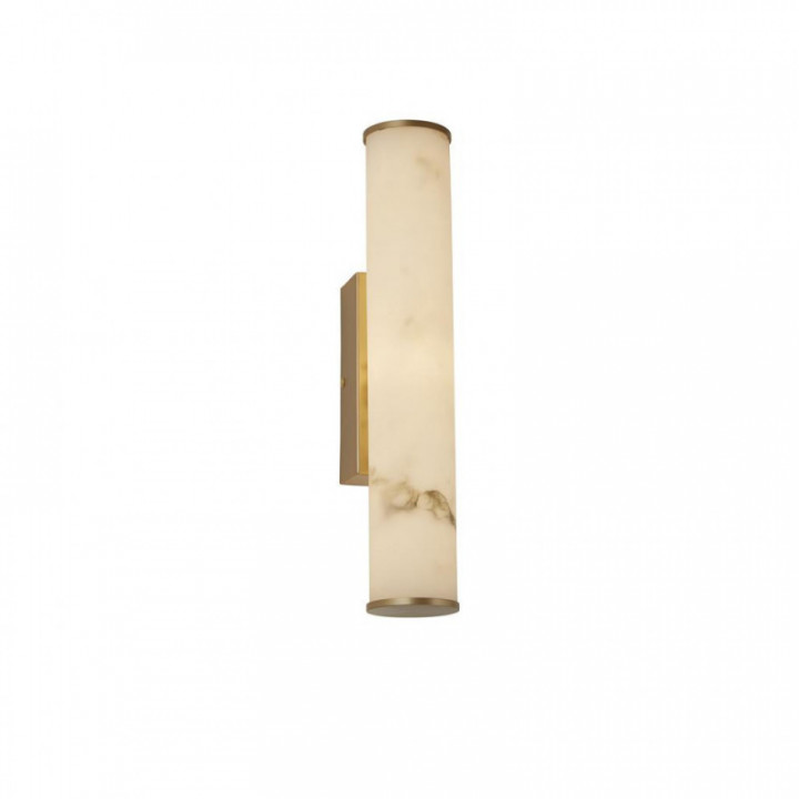 Éclairage mural LED au Pays de Galles, métal or mat avec rés