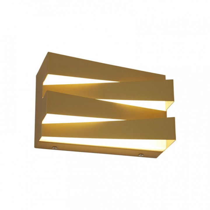 Éclairage mural LED de section, sable or métal