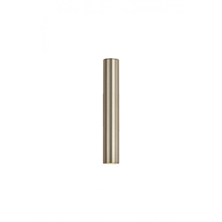 Feu mural Beacon 2Lt montant/descendant, métal doré