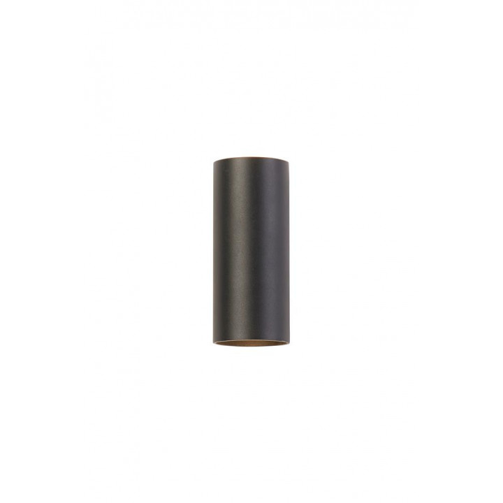 Feu mural montant et descendant cylindre Cyls, GU10, noir