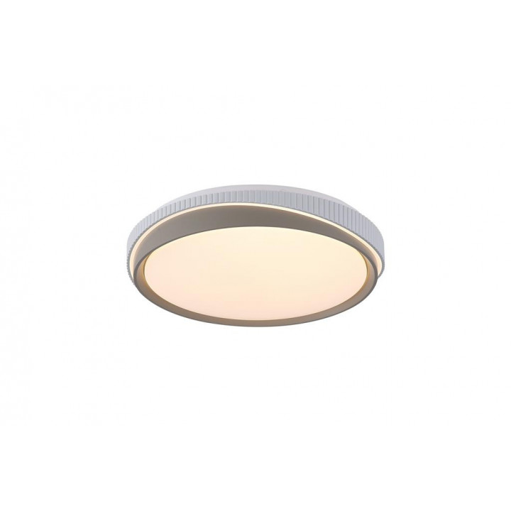 Flush LED galactique rond - Blanc & Or