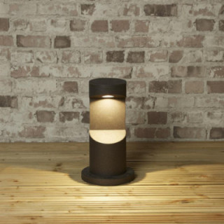 Grosvenor I 30cm Bollard, LED 8W, 3000k, IP65, Graphite