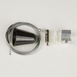 Kit de suspension de piste 3m, noir