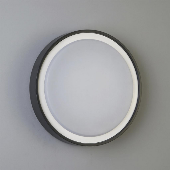 Kyoto Small, 15W IP54 3000k, gris foncé