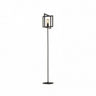 Lampadaire Plaza - Métal noir mat
