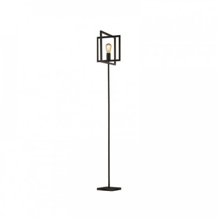 Lampadaire Plaza - Métal noir mat