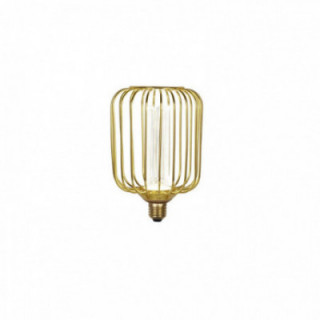 Lampe à tambour - Métal doré (4,5W, 4000K)