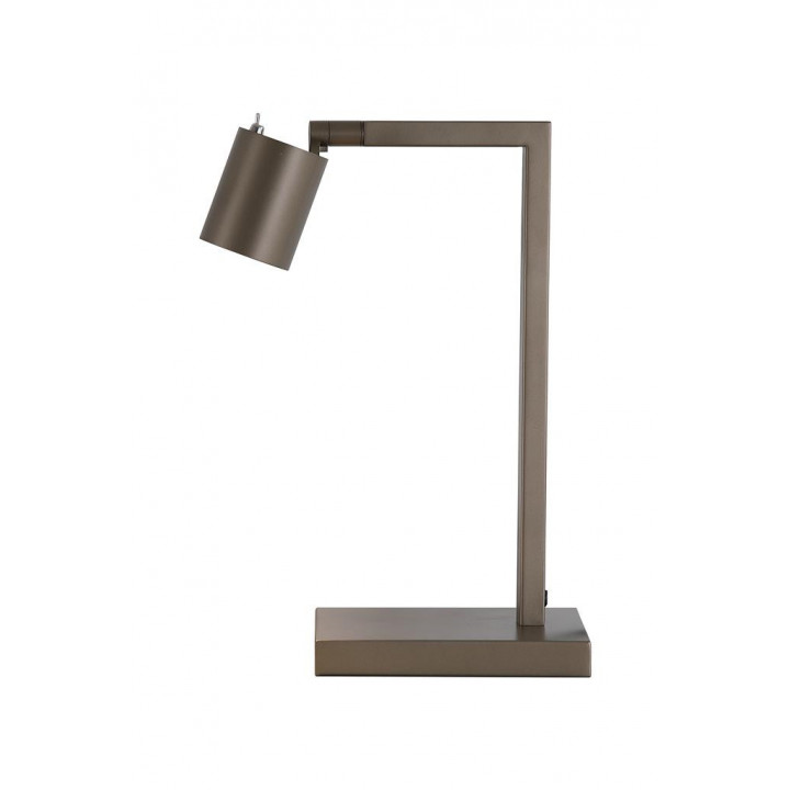 Lampe de table de bureau 1LT, Latte Metal