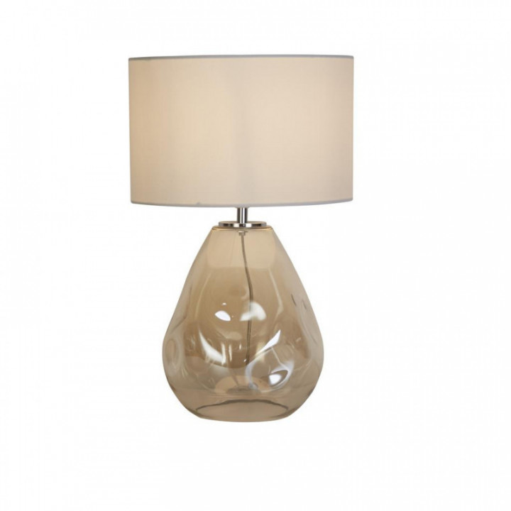 Lampe de table Devon 1Lt, verre punché au champagne avec bla