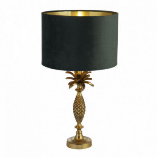 Lampe de table Lux & Belle Ananas Abat-jour Ancienne en lait