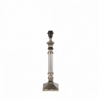 Lampe de table Lux & Belle UNIQUEMENT BASE - Verre & Chrome