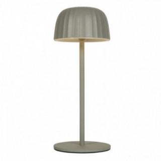 Lampe de table rechargeable dextérieur Ezra, noire