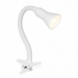 Lampe de tâche Desk Partners Flex Clip - Métal blanc