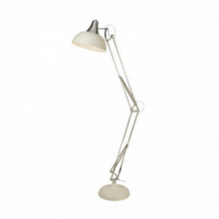 Lampe de tâche Goliath - Chrome & Cream Metal