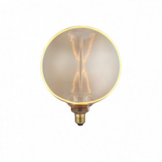 Lampe décorative - Verre ambré, 4W, 1800K, 190Lm