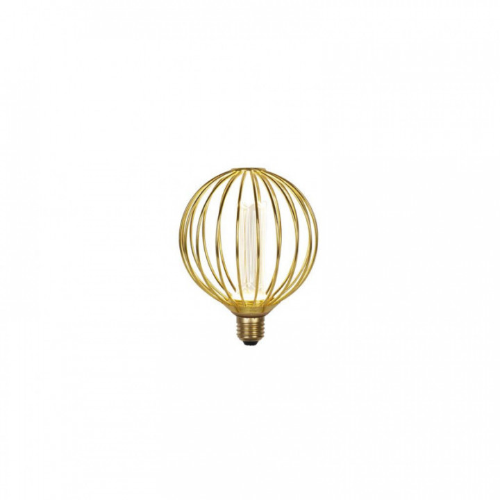 Lampe globe - Métal doré