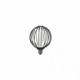 Lampe Globe - Métal noir (4,5W, 4000K)