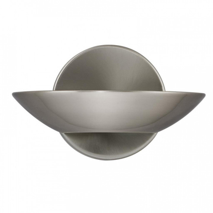 Lampe murale Sardina Uplight - Satin Silver Metal
