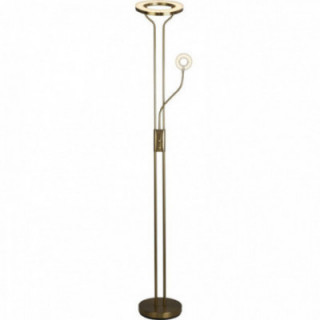 Lampe sur pied Mère et Enfant - Satin Metal en laiton