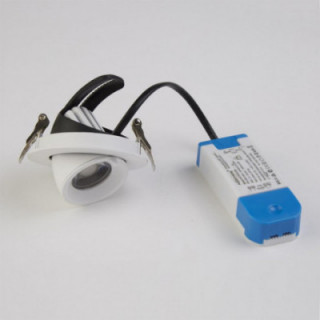 Laveuse murale LED 8W 3000k, Blanc sable