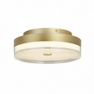 LED à cheval à fête, métal doré et acrylique transparent