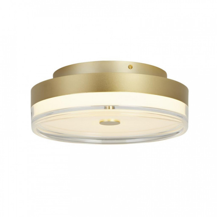 LED à cheval à fête, métal doré et acrylique transparent