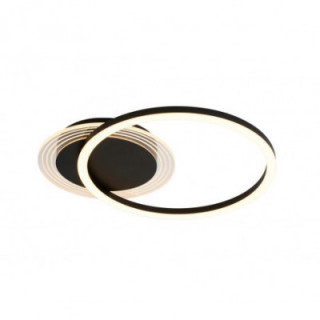 LED Contour Flush, Noir mat