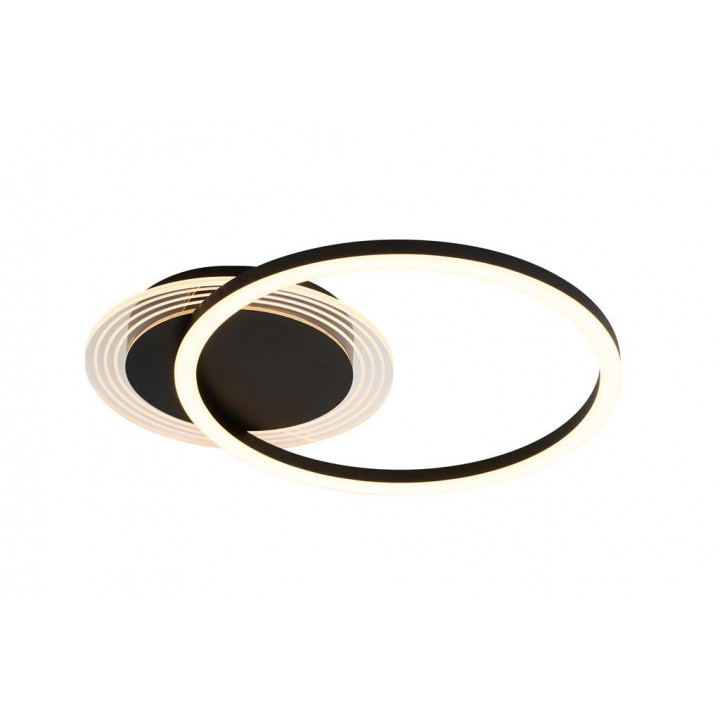 LED Contour Flush, Noir mat