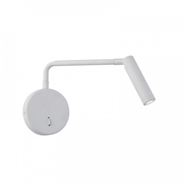 Lumière de lecture LED Blackfriars à bras oscillant, blanche