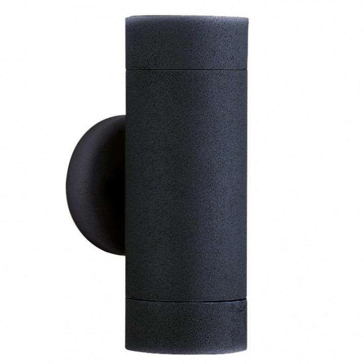 Lumière murale extérieure Metro - Soie Métal Noir et Verre