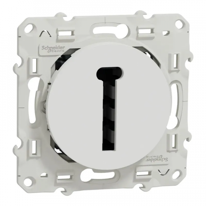 conjoncteur en T  blanc - 8 contacts - ODACE 2011