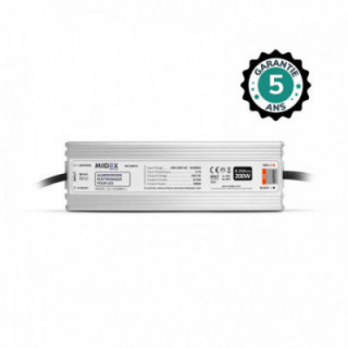 ALIM 24V DC LUMINEUX 200W IP67