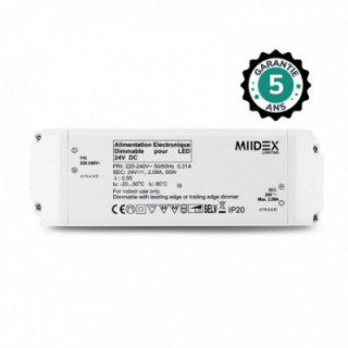 ALIM LED 24V DC DIM 50W IP20