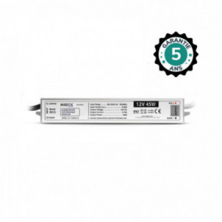 ALIM 12V DC LUMINEUX 45W IP67