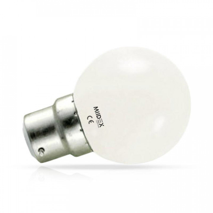 LED 1 W BULB B22 3000K DEPO BX