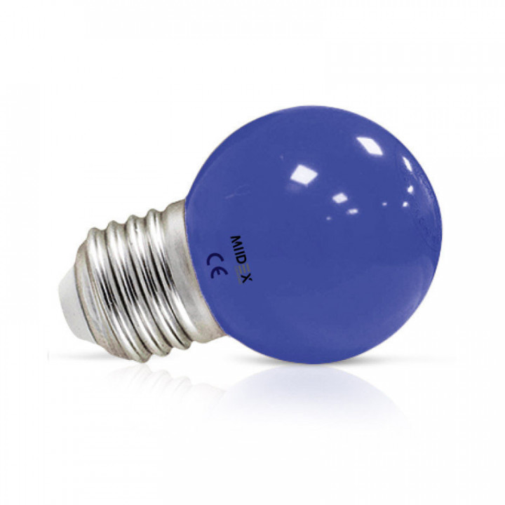 LED 1 W BULB E27 BLEU