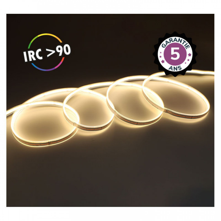 BANDEAU COB 3000K 5M 320LED/M