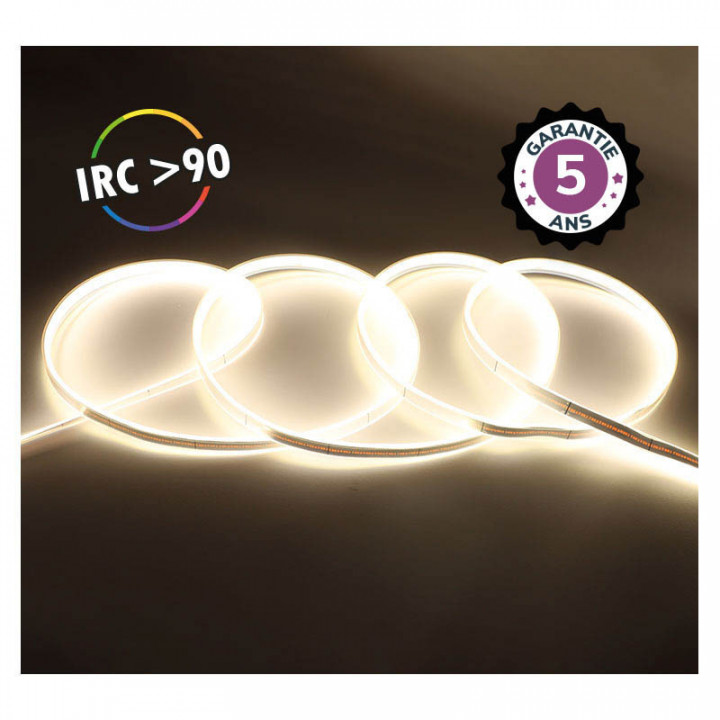 BANDEAU COB 6000K 5M 320LED/M