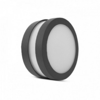 APPLIQUE MURAL GX53 IP44 ANTHR