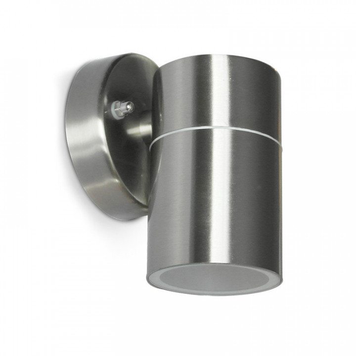 AP MUR 230V 1GU10 INX CYL 316L