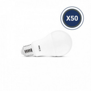 LED 13W E27 3000K 180degrés PK 50