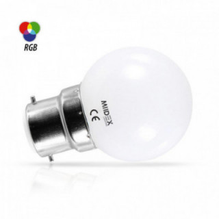 LED 1W BULB B22 RGB DEPO BOI