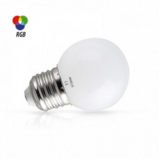 LED 1 W BULB E27 RGB DEPO BOI