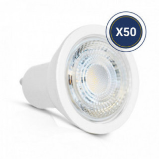 LED 6W GU10 4KK 75degrés  DIM PK 50