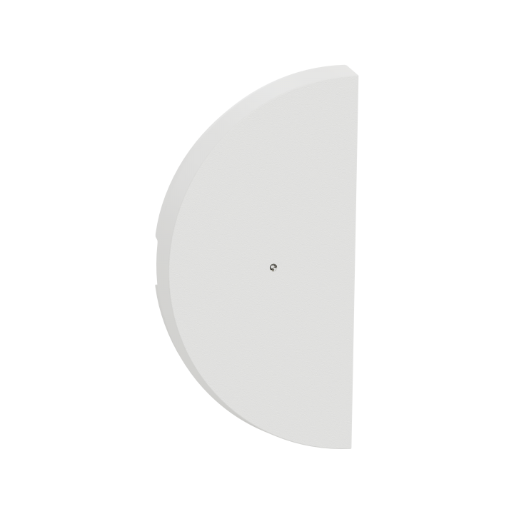 Odace demi enjo lumineux 2xVV pous blanc