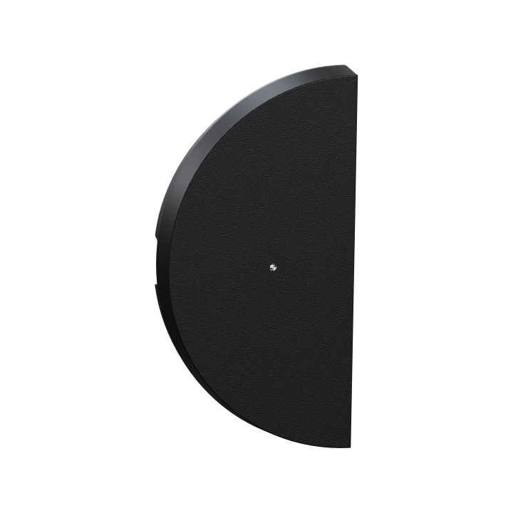 Odace demi enjo lumineux 2xVV pous noir