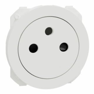 Odace enjoliveur prise affleurante blanc