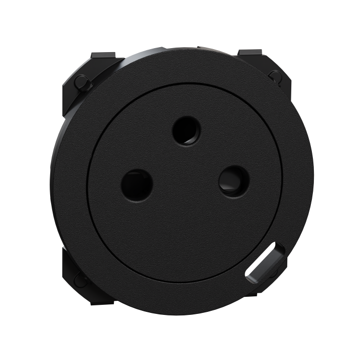 Odace enjoliveur prise et USB-C noir