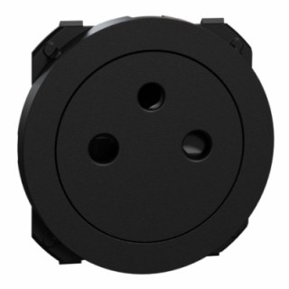 Odace enjoliveur prise affleurante noir