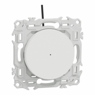 Odace VV poussoir lumineux blanc